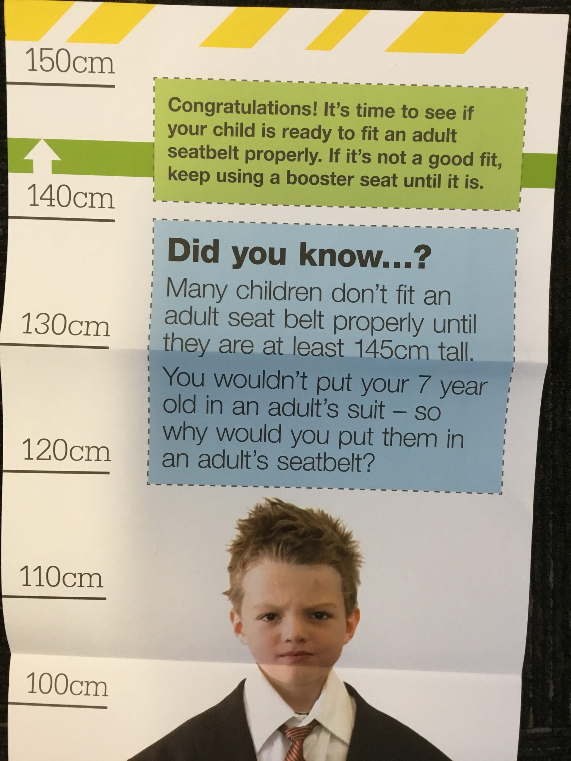 Is your child ready for an adult seatbelt? Unley Primary School News